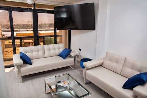 New fully furnished apartment in the city center.
