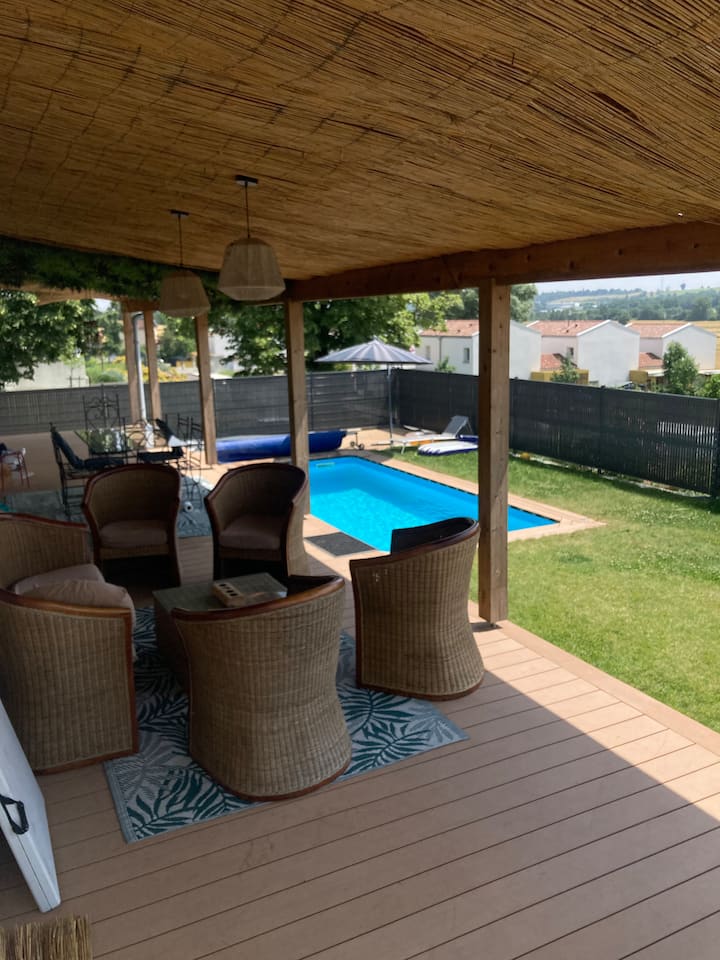 Maison Tout Confort Et Piscine - Occitania