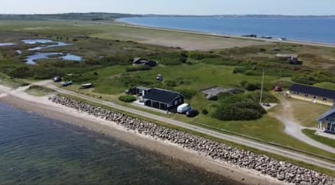 Beach house: Great for winter swimming