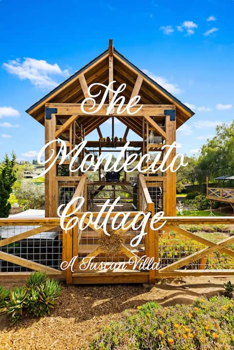 Montecito Cottage - Tuscan Farmhouse, Pool, Views