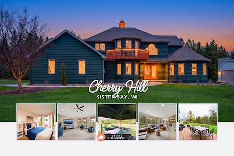 Charming Sister Bay Home | Backyard Oasis & HotTub