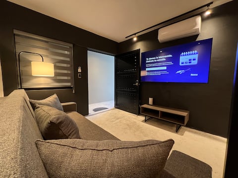 Popular Airbnb listing: 06 Equipped Apt with King Bed near Santa Lucía in Nuevo León