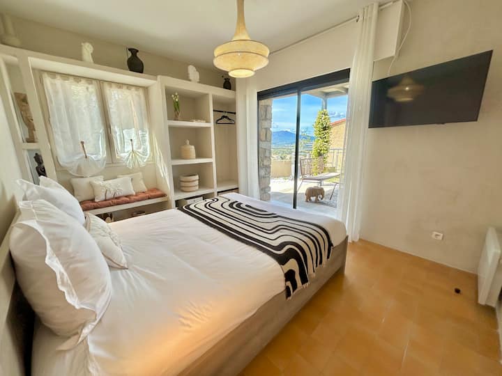 Vue Mer Jacuzzi & Jardin Privé Parking - Algajola