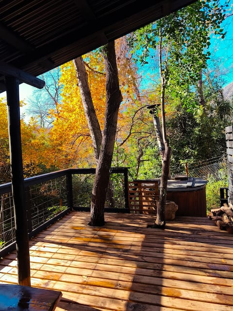 Cabin in the mountains - Casa Avellano Vilches Alto