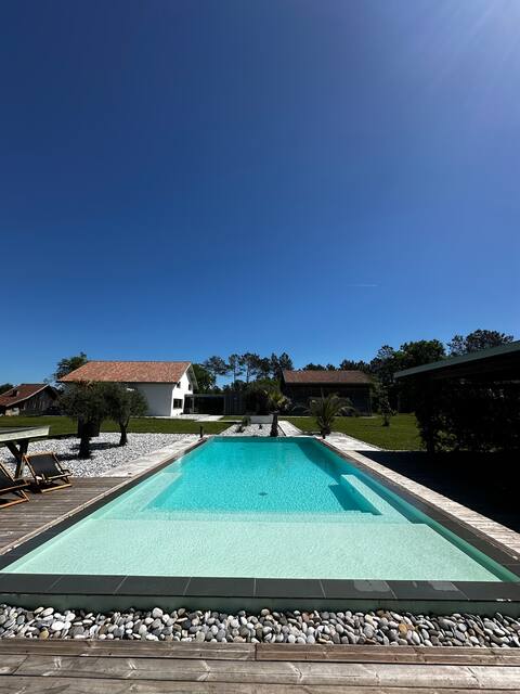 XXL house in the heart of the Landes forest