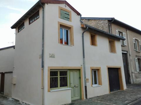 Small village center house