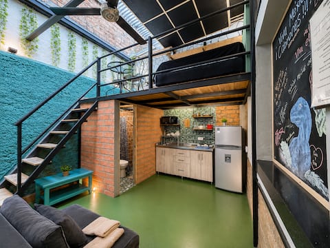 Dúplex Open Sky · Techo Plegable · Estilo Loft · Apt 1016