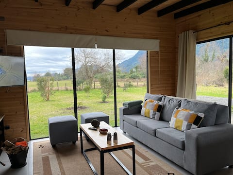Successful Airbnb property: Black Cabin in Lago Ranco