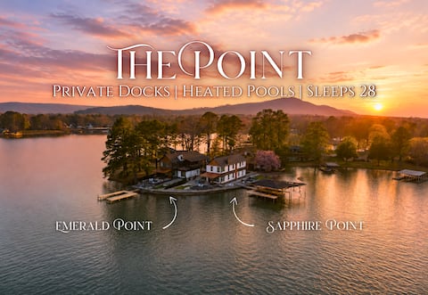 Modern Lakefront | Gorgeous Views | Sleeps 28