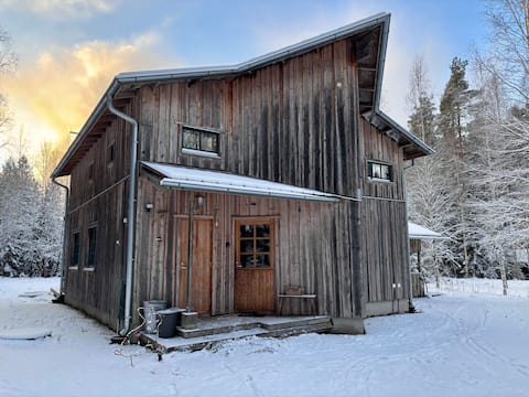 Serene Forestnest: swimming pond-sauna -Grillhouse