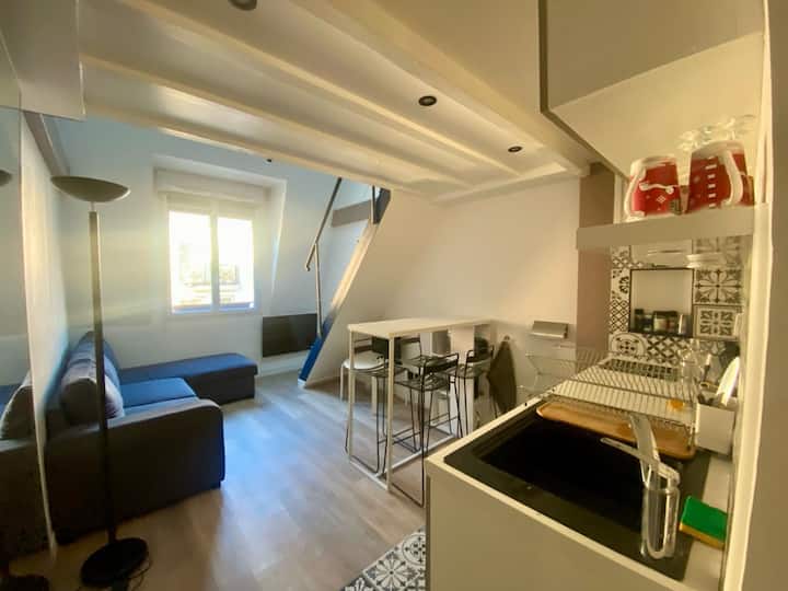 Bright Duplex In Vibrant Bastille Area - Paris - Paris