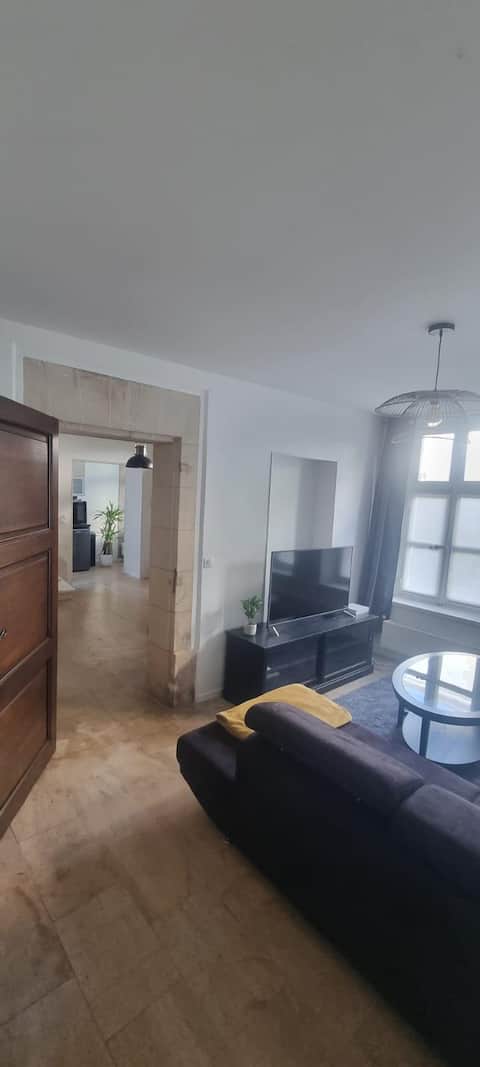 Top Airbnb: Duplex with character in the city center à Châlons En Champagne