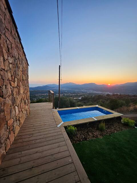 Casa Baracheddu with panoramic views of the Gulf