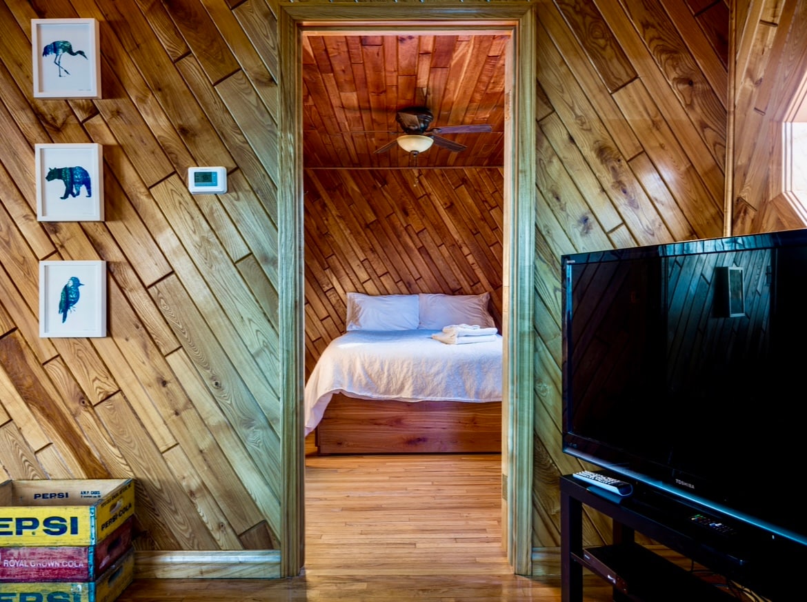 Hlavná chata
Spálňa 2 - manželská posteľ