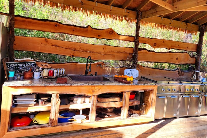 Glamping Yurt At Sandy Creek Resort - Juniper - Alabama