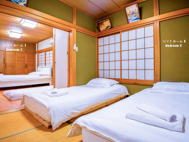 【7点入住 / 19点退房】池袋站免费专车接站丨上野14分钟丨4卧2厨2卫浴丨独栋别墅・可住20人 gallery image 5