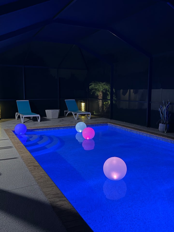 Modern House+heated Salted Pool - North Port, FL