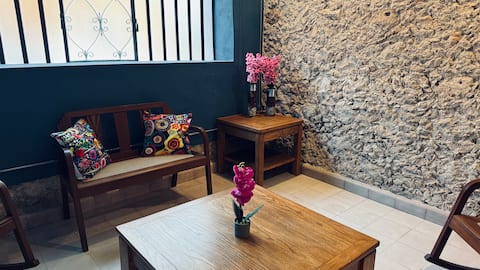 Top Airbnb: Central house in Mérida Yucatán. in Buenavista
