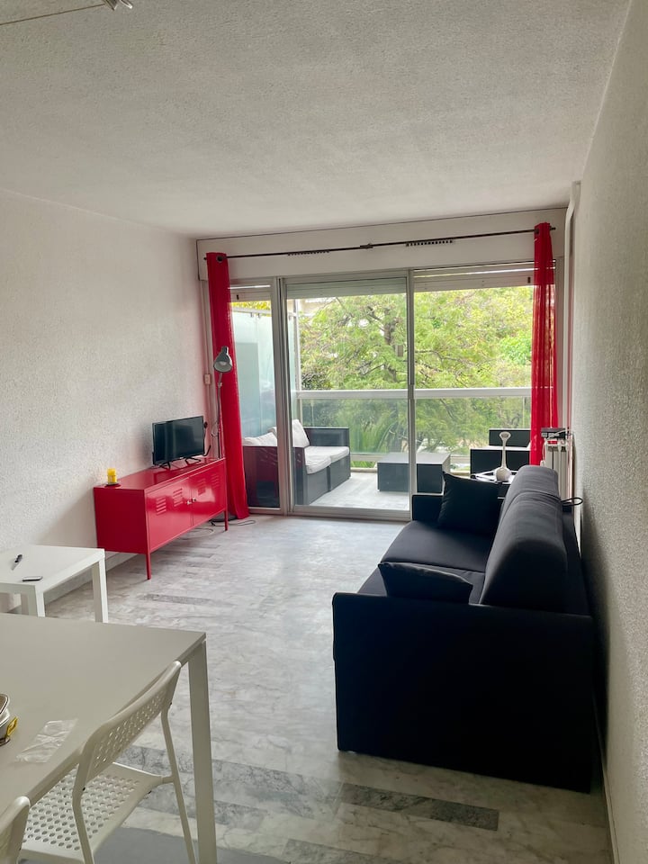 Beau Studio Rénové En 2026, Terrasse Et Piscine - Juan-les-Pins