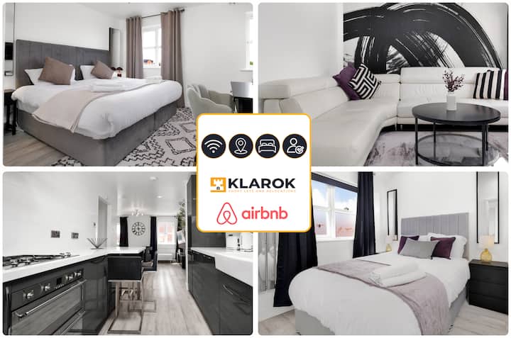 Modern 3br  Superking Beds  Extended Stay - Peterborough