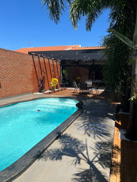 Pool house