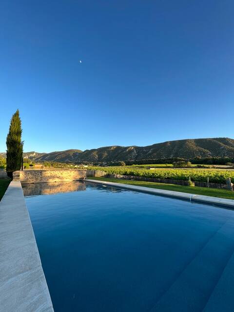 Mas Coeur Luberon beautiful view large pool 16*6