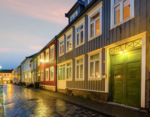 Strøken penthouse in Midtbyen