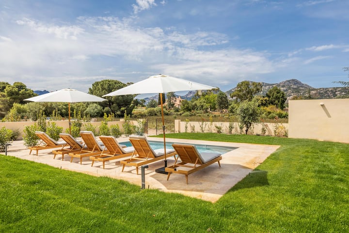 Villa with pool 5 minutes from Calvi beach