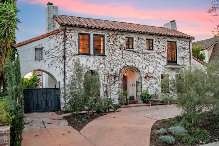 1925 Mediterranean Villa with Pool & Gated Yard