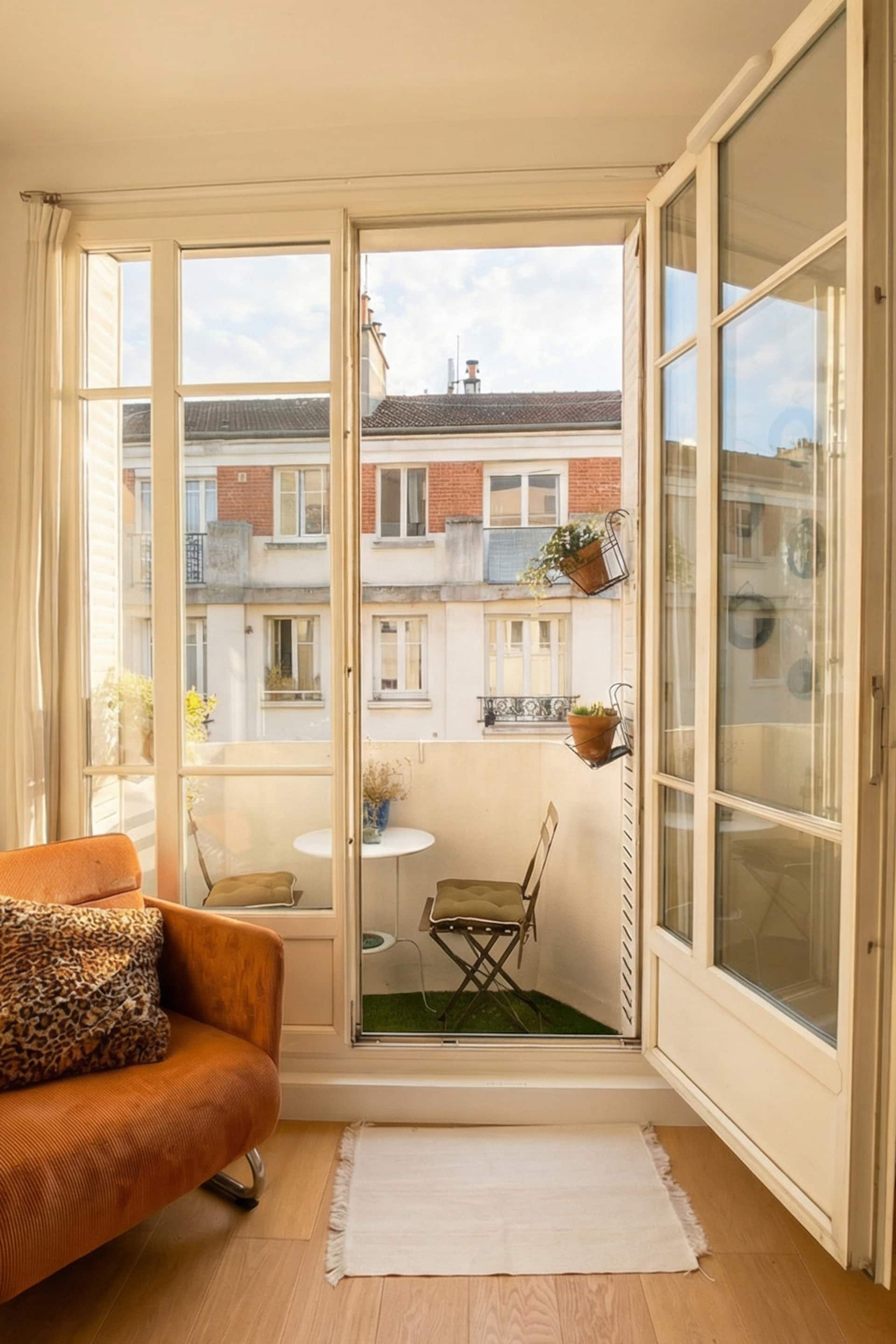 Loft baigné de lumière - Métro Jourdain