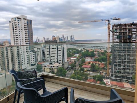 Beautiful apartment with an ocean view