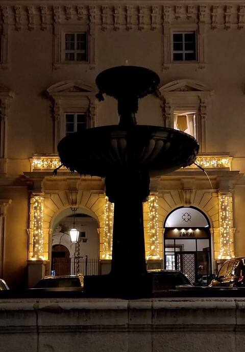 Palazzo Pica Alfieri historic center