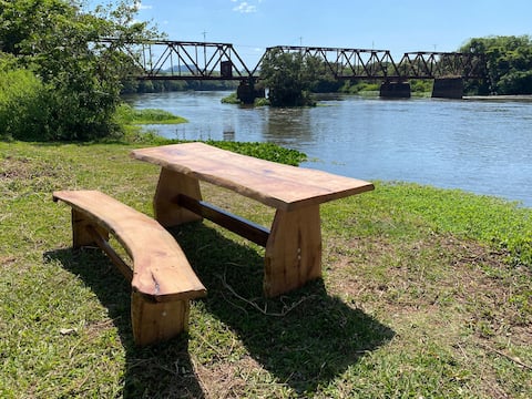 Rancho para Agrishow / Piscina/ Lago / Rio Pardo