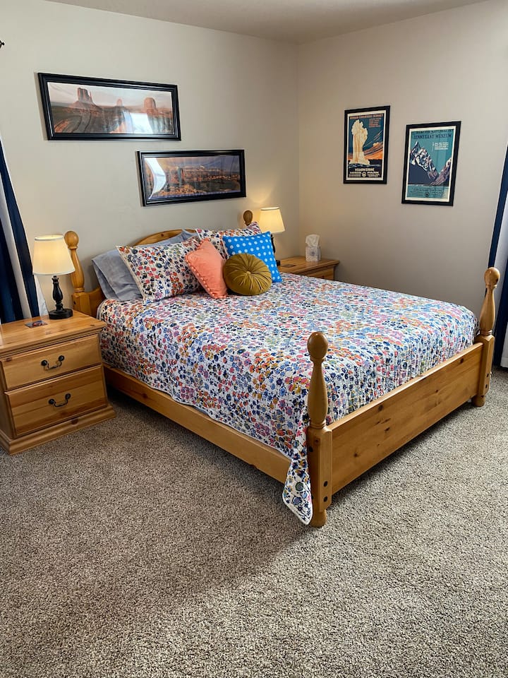 غرفة نوم ثانية - سرير كوين