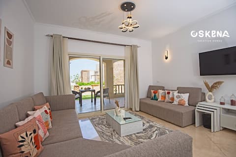 Sea View With Garden 2BDR- Azzurra Salh Hasheesh