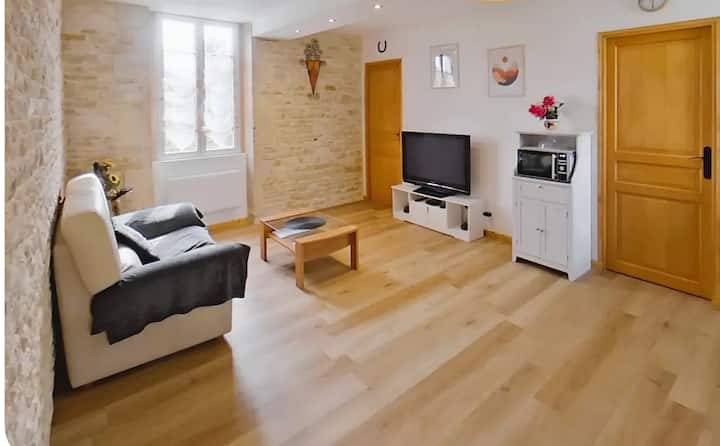 Au Cœur Du Village "Gîte De La Mue" - Saint-Aubin-sur-Mer