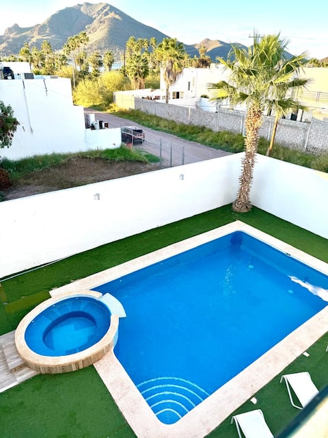 Big House near Sea great view private pool AA