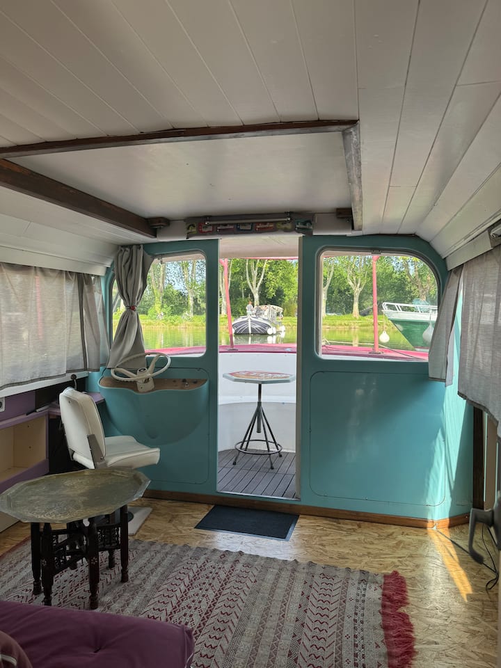 Bateau Logement Vintage Au Calme - Toulouse