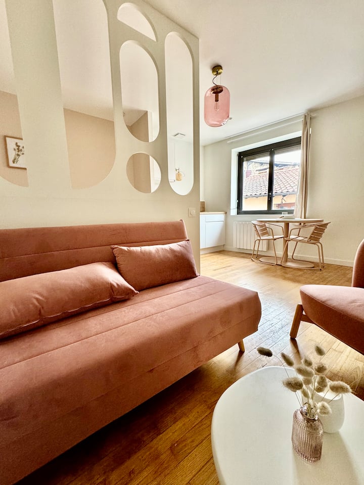 La Praline, Studio Cœur Ville - Ibis Villefranche Sur Saone