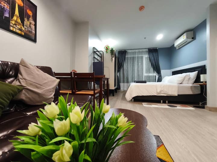 Séjour Parfait, 1 Chambre, à 5 Min De La Station De Mrt, Près De Dmk Et De Chatuchak - Thaïlande
