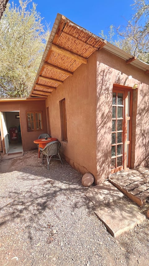 Traditional adobe cabin - tranquility and silence