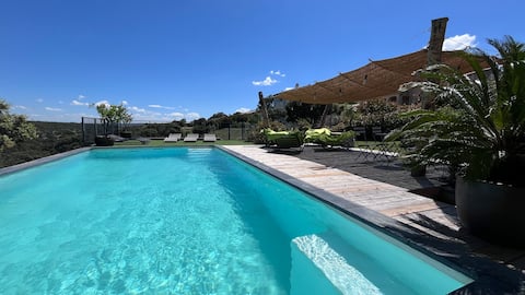 Air-conditioned villa pool pool  ping pong