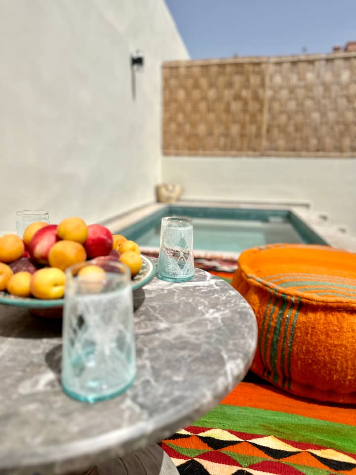 Maison De Ville Avec Piscine Privée - Marrakesh