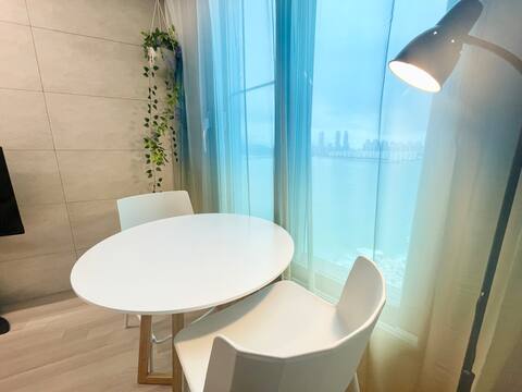 # Ocean view # New two-room # Free parking # Milak The Market # Emotional accommodation # Clean accommodation # Gym & sauna