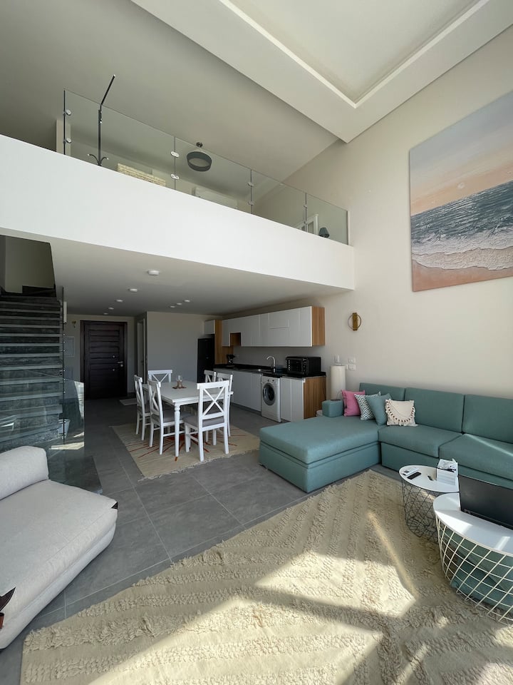 2 Br Cozy Beach View Loft In Mesca Somabay - Egypt
