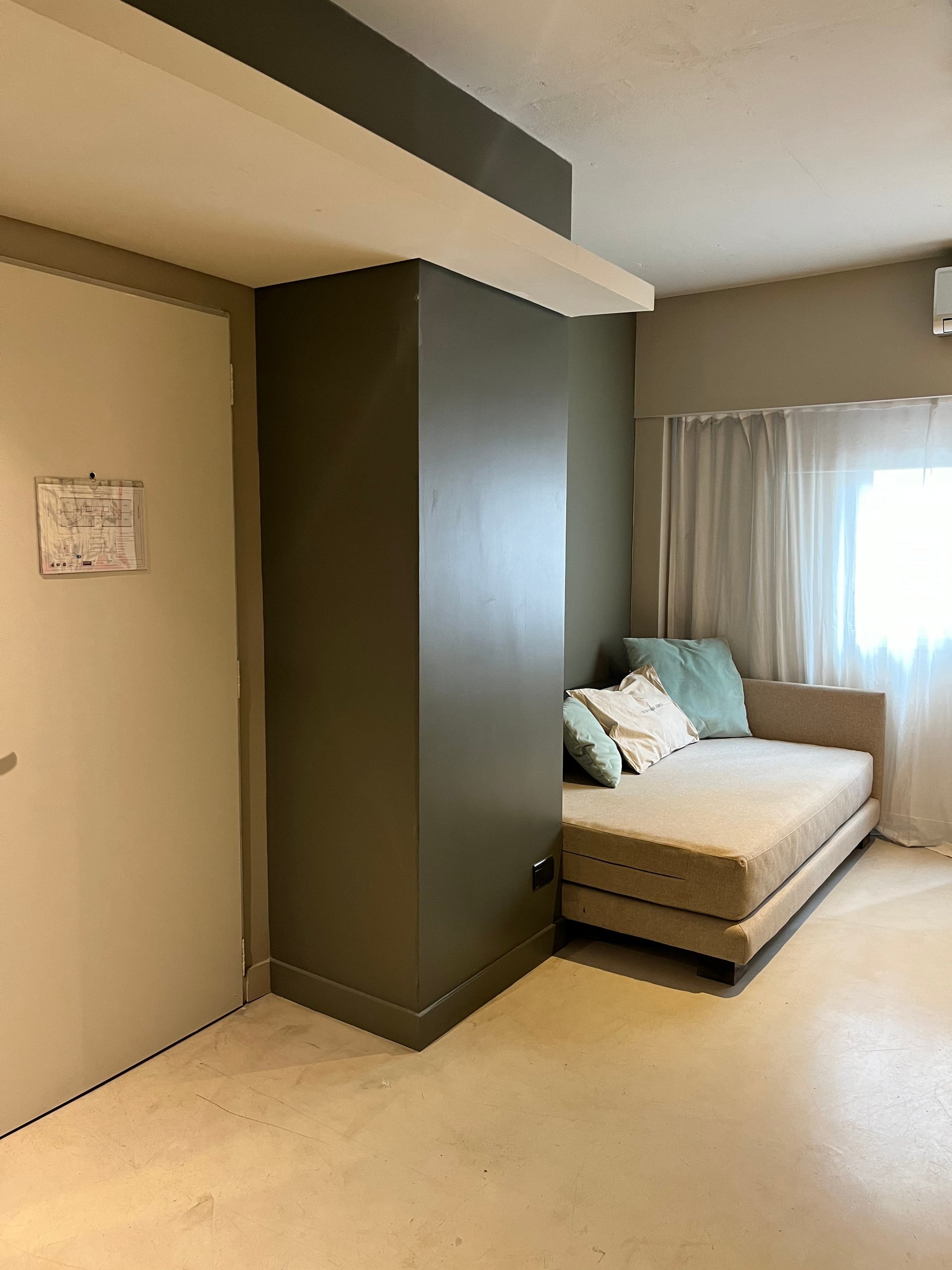 Dois apartamentos de 1 quarto em Colegiales