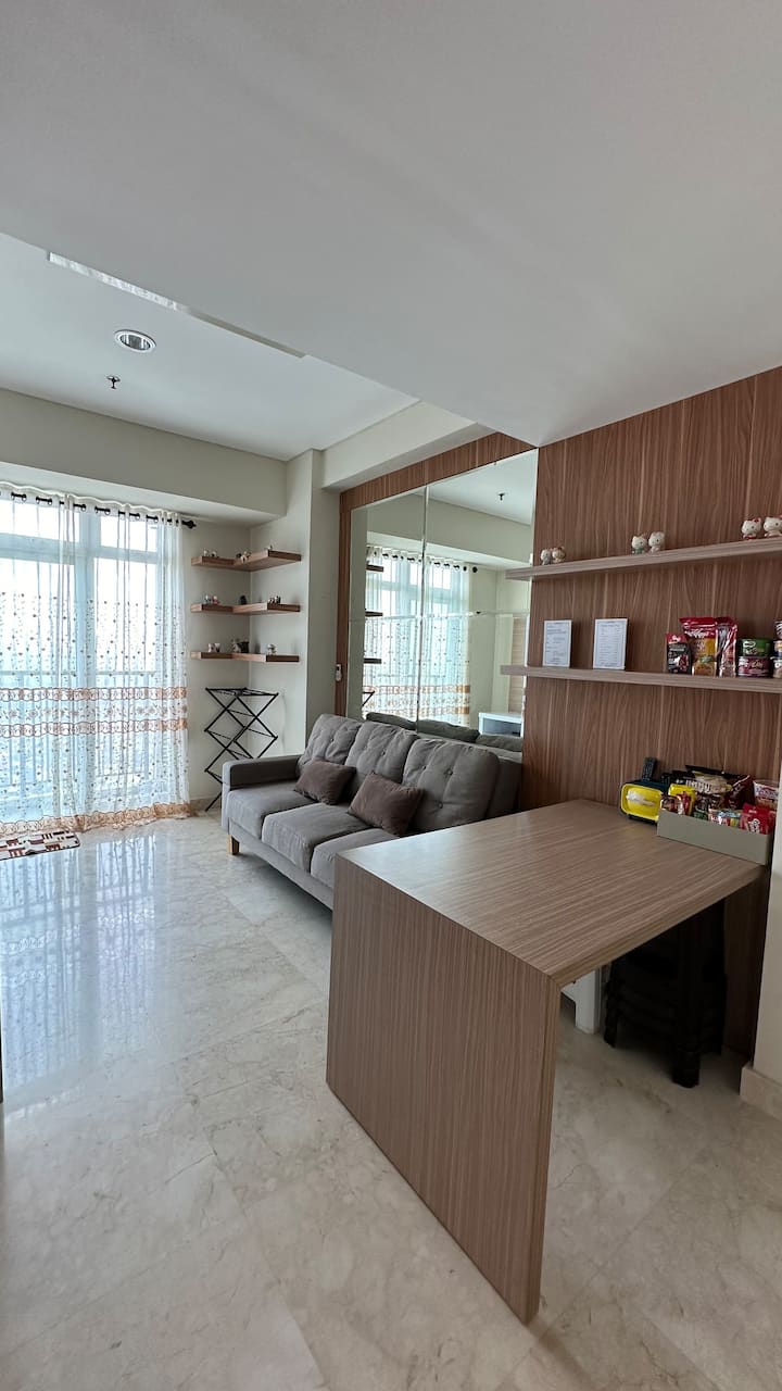 2 Beds Apartment Near Soekarnohatta Airport - Aeropuerto de Yakarta Soekarno-Hatta (CGK)
