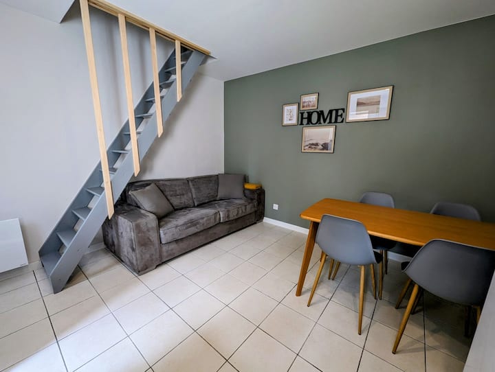 L'apostrophe - Duplex Cosy Avec Terrasse Privative - Noyelles-Godault