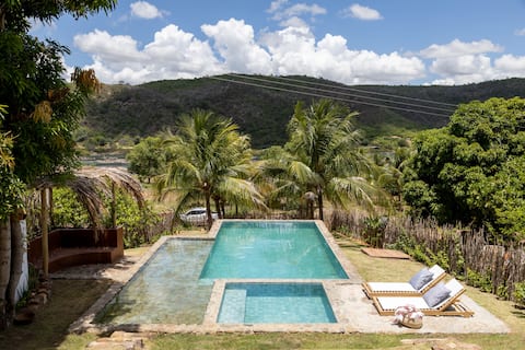 Design Villa beira Rio São Francisco