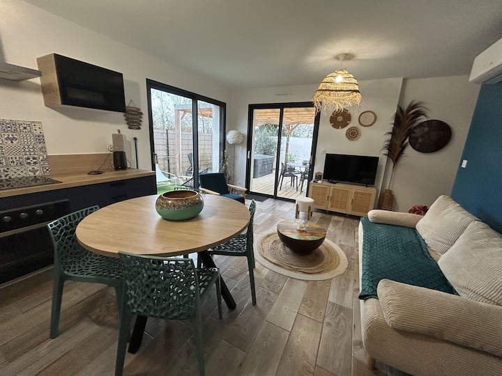 Maison "Birdie" Avec Jacuzzi à 900m De La Plage - Saint-Jean-de-Monts